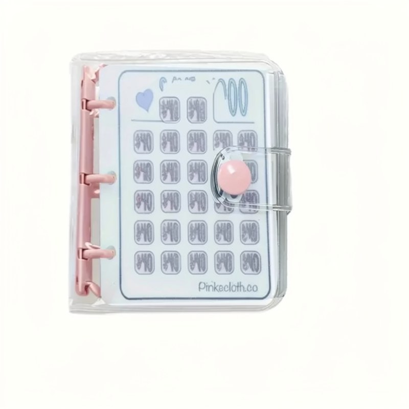 Savings Goal Binder with Labeled Envelopes