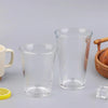 Flared Rim Borosilicate Glass Tumbler