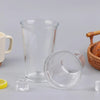 Flared Rim Borosilicate Glass Tumbler