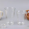 Flared Rim Borosilicate Glass Tumbler
