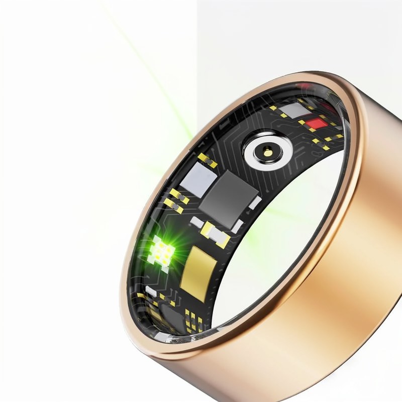 Intelligenter Ring – Gesundheits-Tracker mit Herzfrequenz, SpO₂, Schlaf und Aktivitätsüberwachung