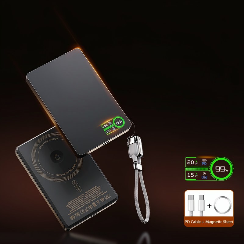 Magnetic Wireless Power Bank for iPhone, Apple Watch & AirPods