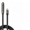 Flat USB-C Fast-Charging Cable with Foldable Phone Stand