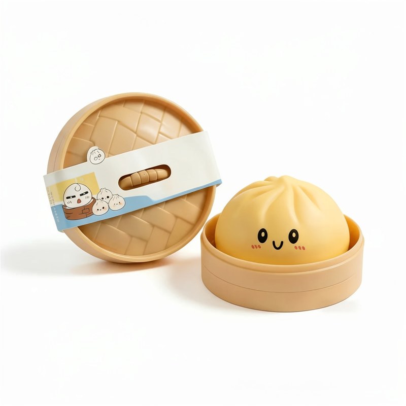 Glitter Dumpling Squishy Stress Relief Toy