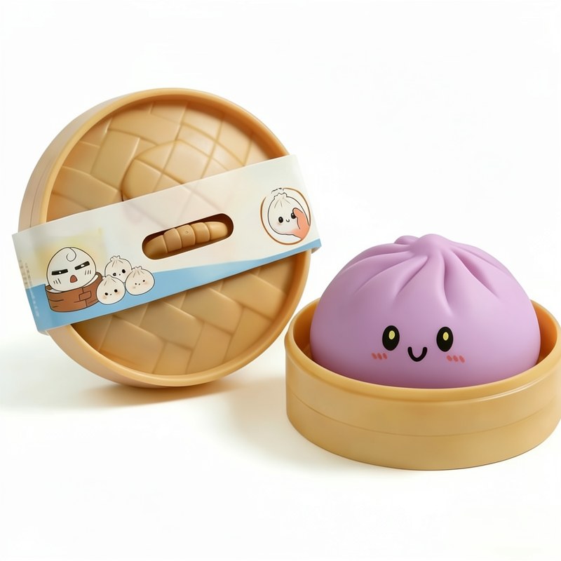 Glitter Dumpling Squishy Stress Relief Toy