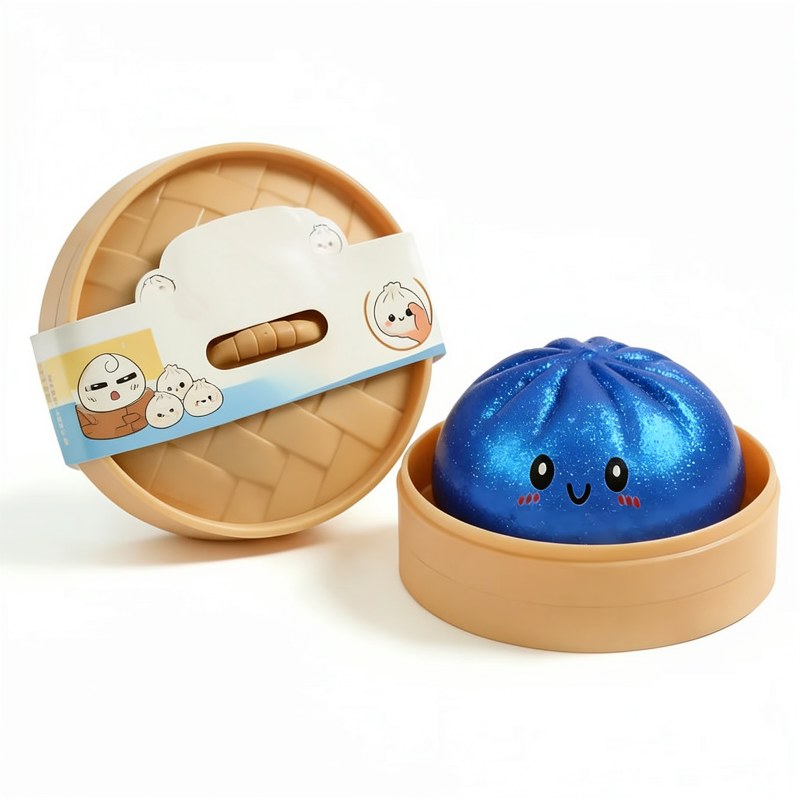 Glitter Dumpling Squishy Stress Relief Toy