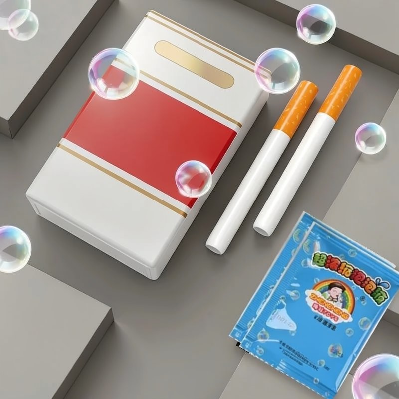 Cigarette Bubble Machine Prop