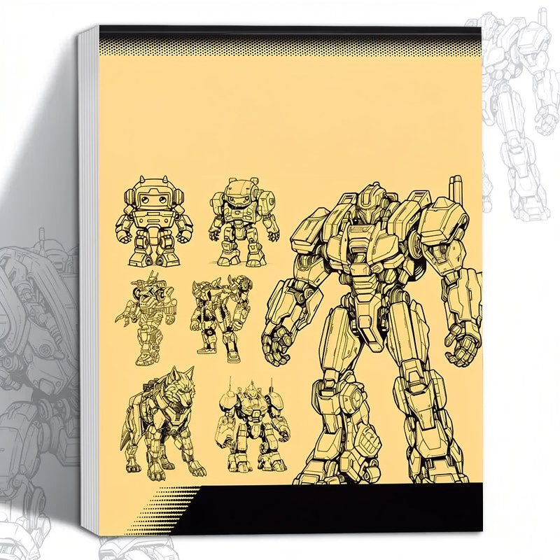 Anime Line Art Drawing Book for Beginners