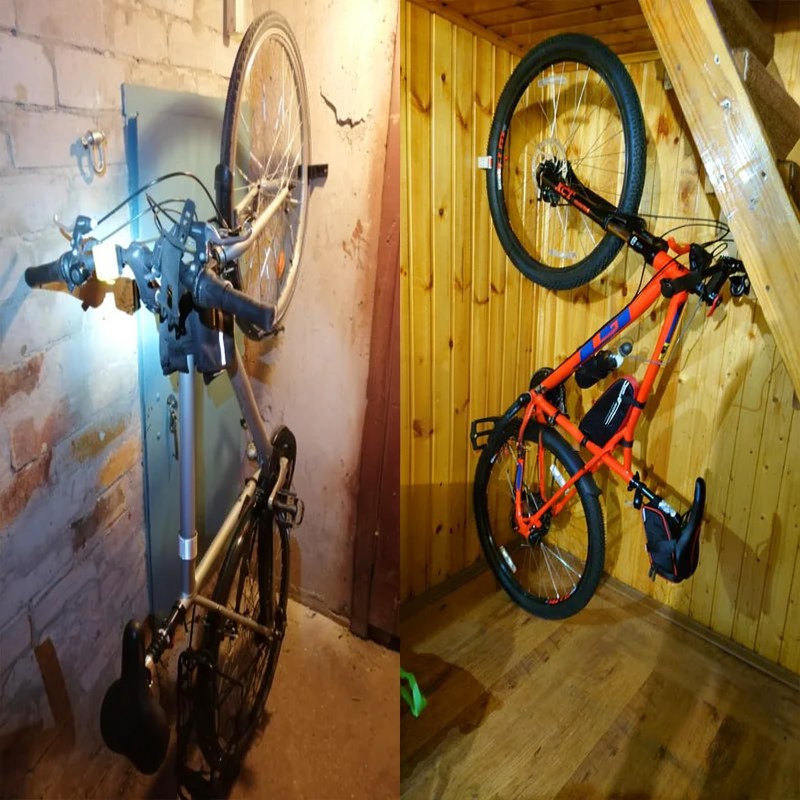 Adjustable Wall-Mounted Bicycle Hook