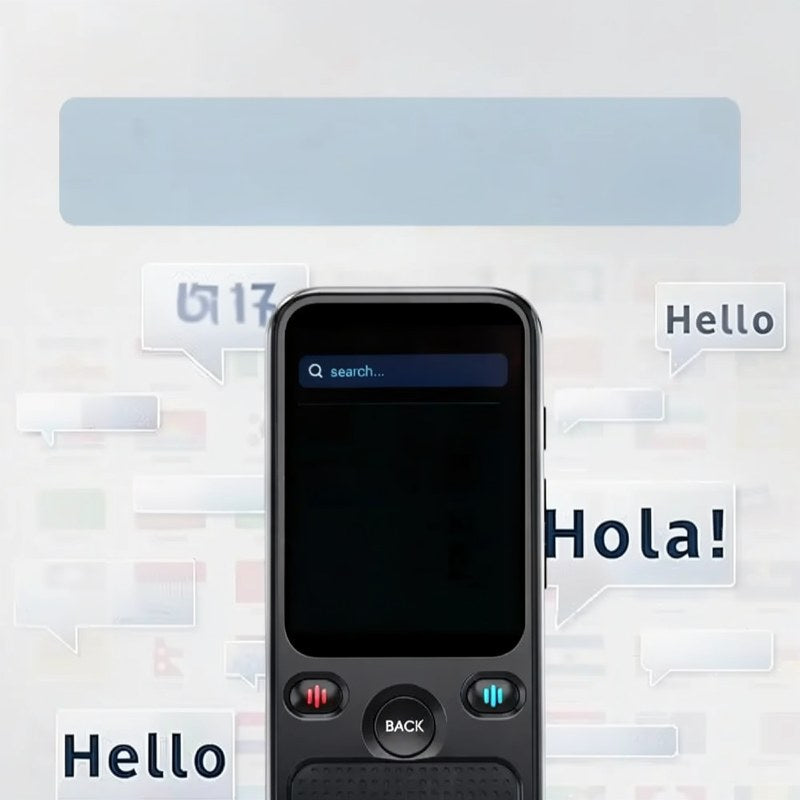 Portable AI Voice Translator with Offline & Online Support
