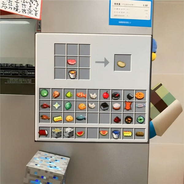 Cute Block Fridge Magnet Set