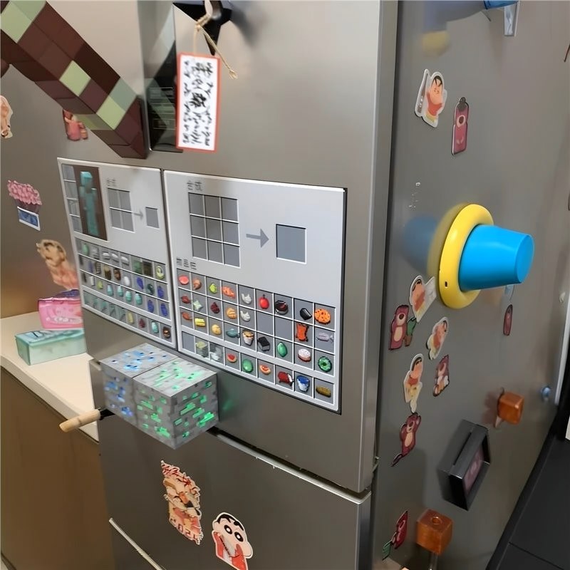 Cute Block Fridge Magnet Set