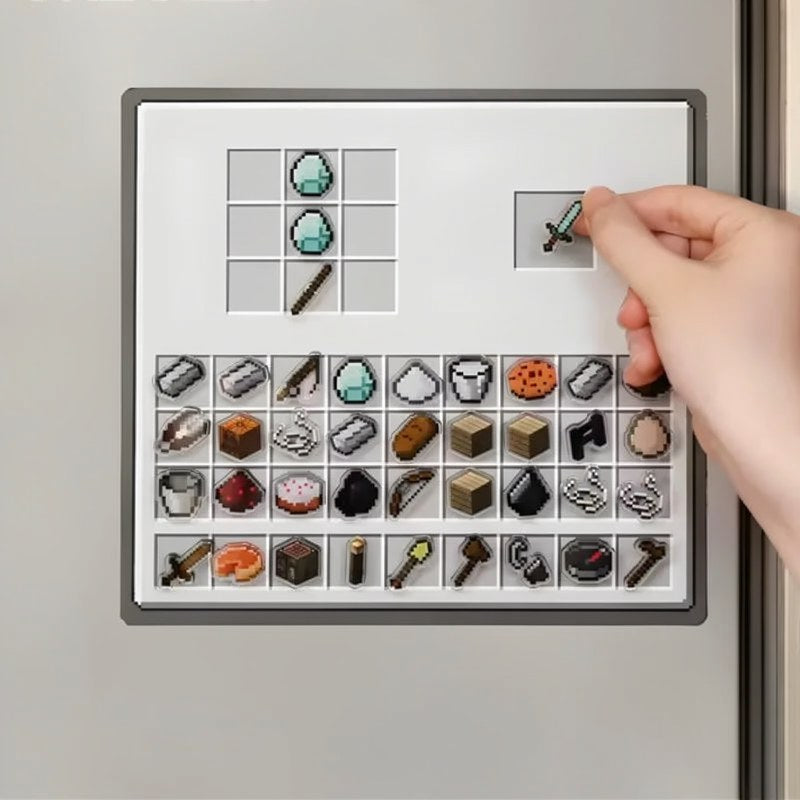 Cute Block Fridge Magnet Set