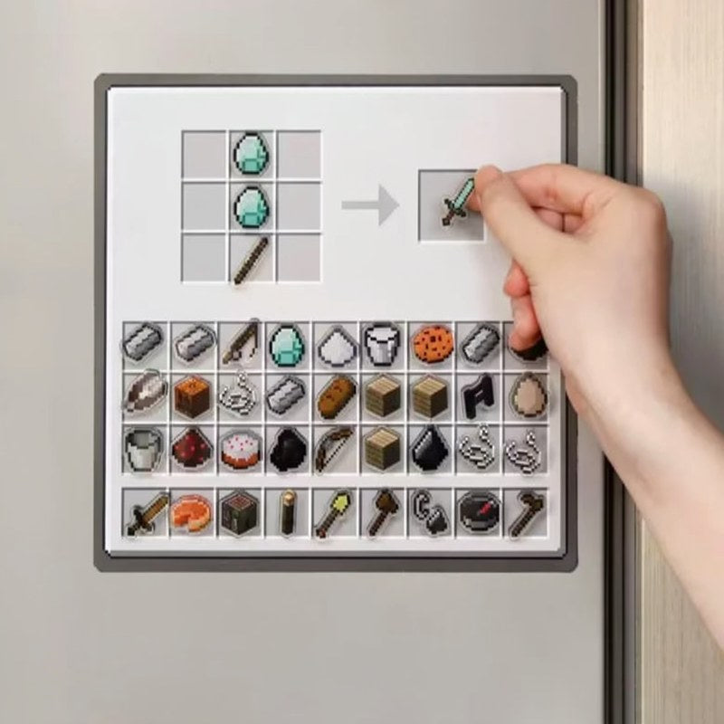 Cute Block Fridge Magnet Set