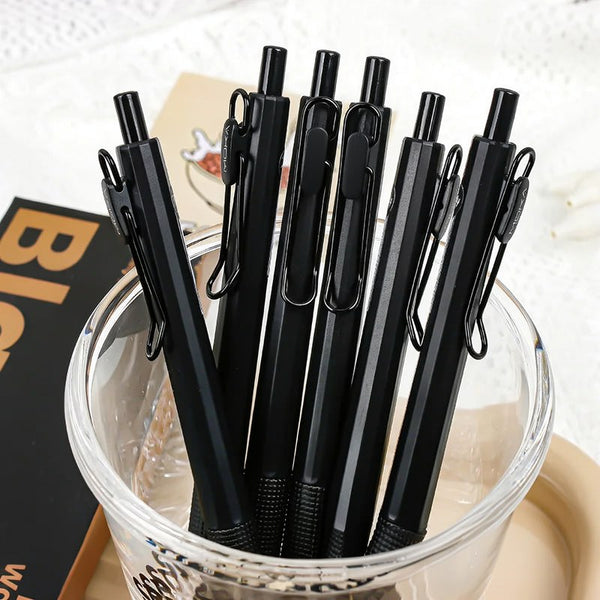 Retractable Gel Pen Set - 0.5mm Fine Point, Smooth Writing