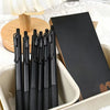 Retractable Gel Pen Set - 0.5mm Fine Point, Smooth Writing