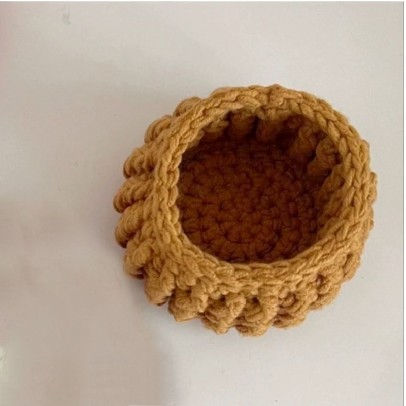 Crochet Rose Bouquet Coaster