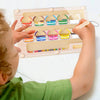Magnetic Color & Number Maze Activity Board