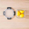 Clear Glass Food Storage Containers with Lids