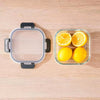 Clear Glass Food Storage Containers with Lids