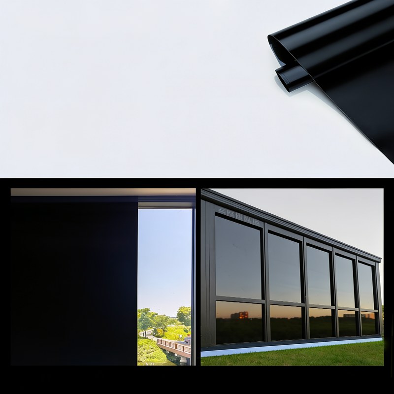 One-Way Mirror Window Film for Privacy & Heat Reduction