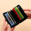 Slim RFID-Blocking Aluminum Card Holder