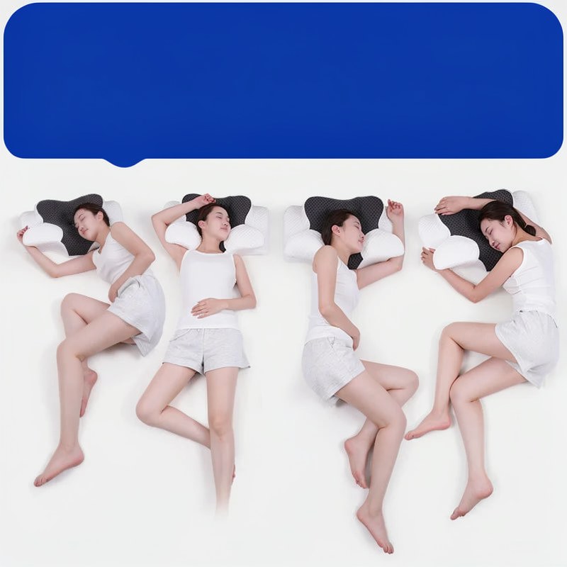 Ergonomic Memory Foam Cervical Pillow