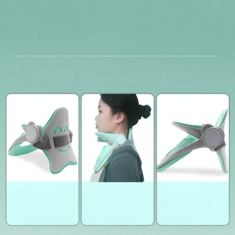 Ergonomic Neck Support Pillow with Adjustable Strap