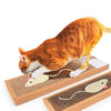 Oval Corrugated Cat Scratching Board