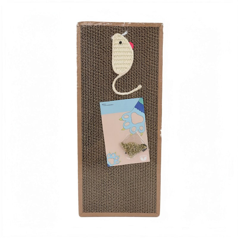Oval Corrugated Cat Scratching Board