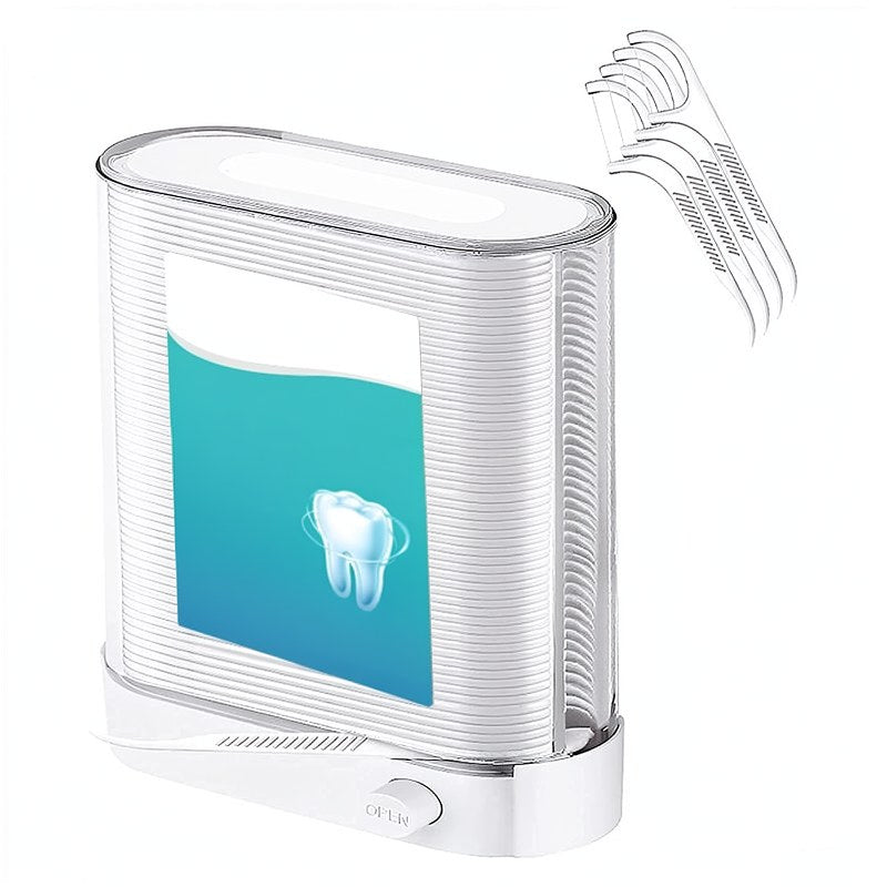 Portable Pop-Up Dental Floss Dispenser