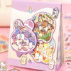 3D Mini Scene Sticker Book with Tweezers