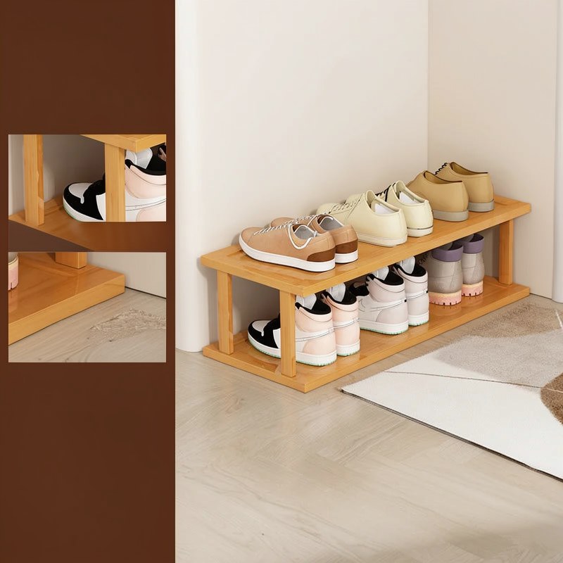 Vertical Bamboo Shoe Rack