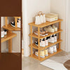 Vertical Bamboo Shoe Rack