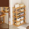 Vertical Bamboo Shoe Rack