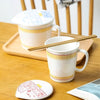 Ceramic Noodle Bowl with Lid and Handle