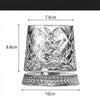 Rotating Crystal Whiskey Glass
