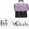 Large Capacity Travel Duffle Bag with Shoe Compartment
