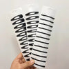 Classic Black Metal Hair Barrettes - Set of 12
