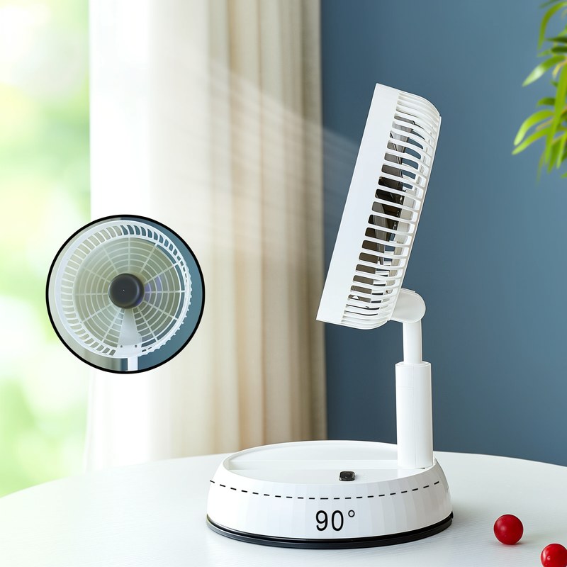 Portable Rechargeable Standing Fan with Remote Control