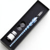 Crystal Glass Dipping Pen with Gold Ink Set