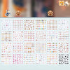Waterproof Mini Sticker Book for Phone Cases & Crafts