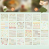 Waterproof Mini Sticker Book for Phone Cases & Crafts