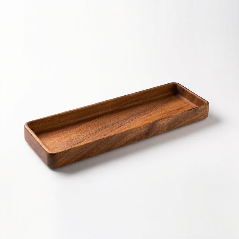 Black Walnut Wood Serving Tray