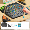 Triangle Chain Rubber Band Chess Puzzle