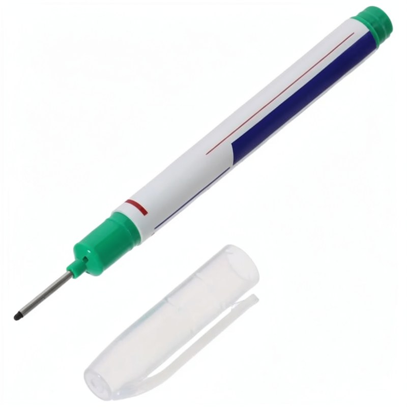 Deep Hole Marker Pen for Woodworking & Construction