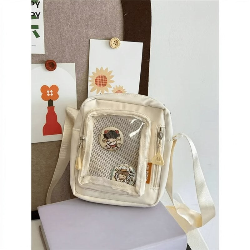Y2K Transparent Mini Crossbody Bag