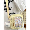 Y2K Transparent Mini Crossbody Bag