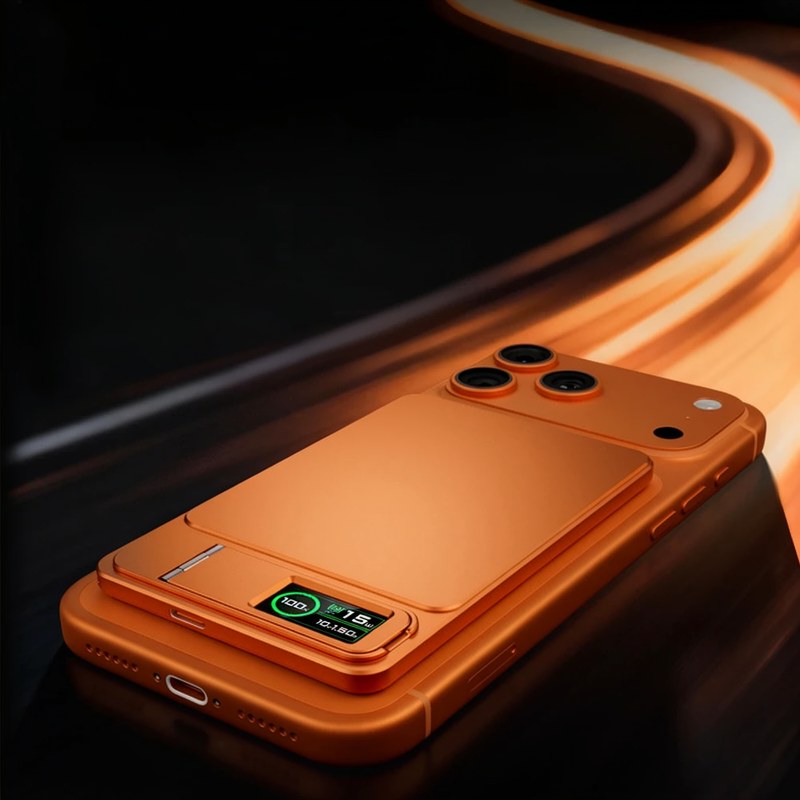 Slim Magnetic Wireless Power Bank with Digital Display