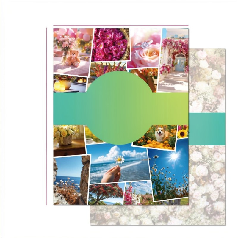 Vision Board Kit with Inspiration Stickers & Dream Journal